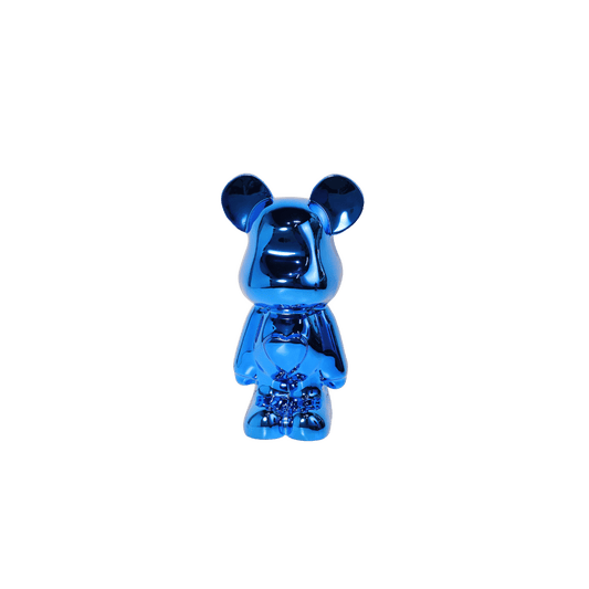 the trade room electroplated bear blue